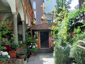 Lazzaretto - Porzione di portico con 5 stanze e la Chiesetta Russo-Ortodossa